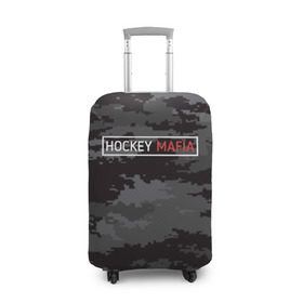 Чехол для чемодана 3D с принтом HOCKEY MAFIA  , 86% полиэфир, 14% спандекс | двустороннее нанесение принта, прорези для ручек и колес | camo | hockey | sport | камуфляж | милитари | надписи | сборная хоккея | символика | спорт | спортсмен | форма | хоккей | чемпионат