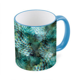 Кружка с принтом Чешуя русалки , керамика | ёмкость 330 мл | blue | color | fish | gray | green | mermaid | neyad | pattern | scales | sea | siren | skin | turquoise | wallpaper | water | бирюзовый | вода | зеленый | кожа | море | неяда | обои | паттерн | русалка | рыба | серый | сирена | цвет | чешуя