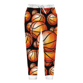 Женские брюки 3D с принтом Баскетбольные мячи , полиэстер 100% | прямой крой, два кармана без застежек по бокам, с мягкой трикотажной резинкой на поясе и по низу штанин. В поясе для дополнительного комфорта — широкие завязки | activity | ball | basketball | black | brightness | brown | circle | color | game | illustration | orange | sport | victory | yellow | активность | апельсиновый | баскетбол | желтый | игра | иллюстрация | коричневый | круг | мяч | оранжевый | победа | спо