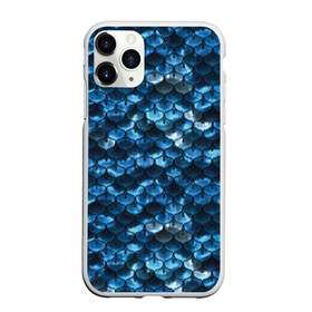 Чехол для iPhone 11 Pro матовый с принтом Синяя чешуя , Силикон |  | blue | color | fish | gray | mermaid | neyad | pattern | scales | sea | shiny | siren | skin | turquoise | wallpaper | water | бирюзовый | блестящий | вода | кожа | море | неяда | обои | паттерн | русалка | рыба | серый | синий | сирена | цвет |