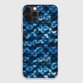Чехол для iPhone 12 Pro Max с принтом Синяя чешуя , Силикон |  | Тематика изображения на принте: blue | color | fish | gray | mermaid | neyad | pattern | scales | sea | shiny | siren | skin | turquoise | wallpaper | water | бирюзовый | блестящий | вода | кожа | море | неяда | обои | паттерн | русалка | рыба | серый | синий | сирена | цвет |