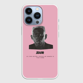 Чехол для iPhone 13 Pro с принтом Tyler, The Creator (IGOR) ,  |  | Тематика изображения на принте: bomb | boy | cherry | creator | flower | igor | rap | tayler | the | tyler | альбом | игорь | криэйтор | музыка | реп | рэп | тайлер