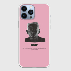 Чехол для iPhone 13 Pro Max с принтом Tyler, The Creator (IGOR) ,  |  | Тематика изображения на принте: bomb | boy | cherry | creator | flower | igor | rap | tayler | the | tyler | альбом | игорь | криэйтор | музыка | реп | рэп | тайлер