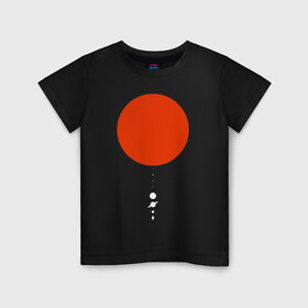 Детская футболка хлопок с принтом Солнечная система , 100% хлопок | круглый вырез горловины, полуприлегающий силуэт, длина до линии бедер | арт | земля | космос | луна | планеты | сатурн | солнце | юпитер