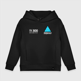 Детское худи Oversize хлопок с принтом RK800 CONNOR (НА СПИНЕ) , френч-терри — 70% хлопок, 30% полиэстер. Мягкий теплый начес внутри —100% хлопок | боковые карманы, эластичные манжеты и нижняя кромка, капюшон на магнитной кнопке | action | ai | android | connor | dbhpk19 | detroit become human | rk 800 | rk 900 | андроиды | детектив | игра | интерактивное кино | кара | коннор | логотип | маркус | роботы | фирменный стиль | экшн