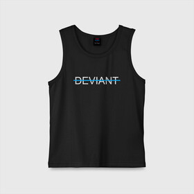 Детская майка хлопок с принтом DEVIANT ,  |  | action | ai | android | connor | dbhpk19 | detroit become human | rk 800 | rk 900 | андроиды | детектив | игра | интерактивное кино | кара | коннор | логотип | маркус | роботы | фирменный стиль | экшн