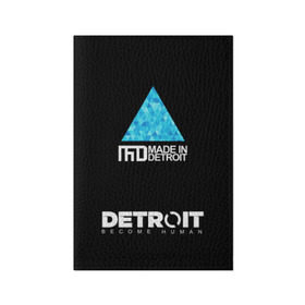 Обложка для паспорта матовая кожа с принтом DETROIT BECOME HUMAN , натуральная матовая кожа | размер 19,3 х 13,7 см; прозрачные пластиковые крепления | action | ai | android | connor | dbhpk19 | detroit become human | rk 800 | rk 900 | андроиды | детектив | игра | интерактивное кино | кара | коннор | логотип | маркус | роботы | фирменный стиль | экшн