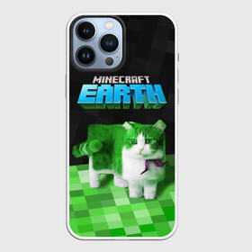 Чехол для iPhone 13 Pro Max с принтом Minecraft EARTH   Котик ,  |  | Тематика изображения на принте: craft | creeper | earth | game | green | logo | mine | minecraft | mobile | online | world | зеленый | земля | зомби | игра | крипер | лого | майкрафт | майнкрафт | мир | мобайл | онлайн | планета | синий | текстура