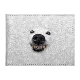 Обложка для студенческого билета с принтом Собака - улыбака , натуральная кожа | Размер: 11*8 см; Печать на всей внешней стороне | животные | зубы | мордочка | пес | прикол | смешная | собака | улыбака | улыбка | щенок | юмор