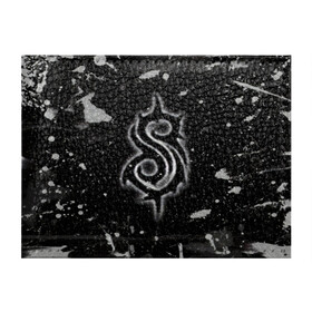 Обложка для студенческого билета с принтом Slipknot. , натуральная кожа | Размер: 11*8 см; Печать на всей внешней стороне | 3d | slipknot | абстракция | брызги красок | гранж | лого | логотип | металл | музыка | ню метал группа | рок | слипкнот | текстура | эмблема