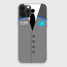 Чехол для iPhone 12 Pro Max с принтом RK800 CONNOR , Силикон |  | Тематика изображения на принте: action | ai | android | connor | dbhpk19 | detroit become human | rk 800 | rk 900 | андроиды | детектив | игра | интерактивное кино | кара | коннор | логотип | маркус | роботы | фирменный стиль | экшн
