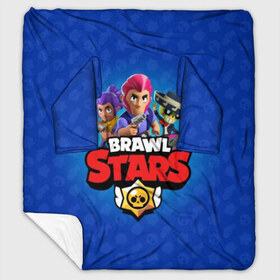 Плед с рукавами с принтом BRAWL STARS , 100% полиэстер | Закругленные углы, все края обработаны. Ткань не мнется и не растягивается. Размер 170*145 | brawl | bull | colt | crow | el primo | game | games | leon | moba | online | penny | poco | shelly | spike | star | stars | wanted | брав | бравл | браво | звезда | звезды | игра | игры | лого | моба | онлайн | старс