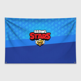 Флаг-баннер с принтом BRAWL STARS , 100% полиэстер | размер 67 х 109 см, плотность ткани — 95 г/м2; по краям флага есть четыре люверса для крепления | brawl | bull | colt | crow | el primo | game | games | leon | moba | online | penny | poco | shelly | spike | star | stars | wanted | брав | бравл | браво | звезда | звезды | игра | игры | лого | моба | онлайн | старс