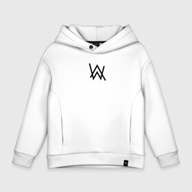 Детское худи Oversize хлопок с принтом ALAN WALKER , френч-терри — 70% хлопок, 30% полиэстер. Мягкий теплый начес внутри —100% хлопок | боковые карманы, эластичные манжеты и нижняя кромка, капюшон на магнитной кнопке | alan walker | aw | electro | electro music | music | алан уокер | музыка | музыкант | электро | электронная музыка