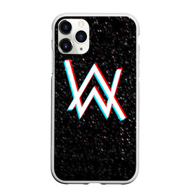 Чехол для iPhone 11 Pro Max матовый с принтом ALAN WALKER GLITCH , Силикон |  | Тематика изображения на принте: alan walker | aw | electro | electro music | glitch | music | space | алан уокер | космос | музыка | музыкант | электро | электронная музыка