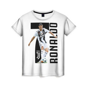 Женская футболка 3D с принтом Ronaldo the best , 100% полиэфир ( синтетическое хлопкоподобное полотно) | прямой крой, круглый вырез горловины, длина до линии бедер | calcio | club | cr7 | cristiano ronaldo | dybala | football | full highlights | goals | highlights | italia | juventus | napoli | roma | serie a | белый | италия | клуб | форма | черный | ювентус