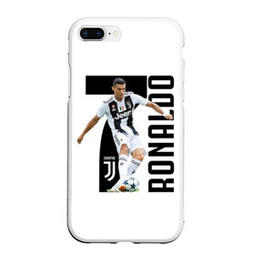 Чехол для iPhone 7Plus/8 Plus матовый с принтом Ronaldo the best , Силикон | Область печати: задняя сторона чехла, без боковых панелей | calcio | club | cr7 | cristiano ronaldo | dybala | football | full highlights | goals | highlights | italia | juventus | napoli | roma | serie a | белый | италия | клуб | форма | черный | ювентус