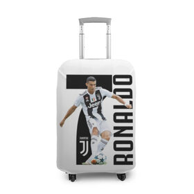 Чехол для чемодана 3D с принтом Ronaldo the best , 86% полиэфир, 14% спандекс | двустороннее нанесение принта, прорези для ручек и колес | calcio | club | cr7 | cristiano ronaldo | dybala | football | full highlights | goals | highlights | italia | juventus | napoli | roma | serie a | белый | италия | клуб | форма | черный | ювентус