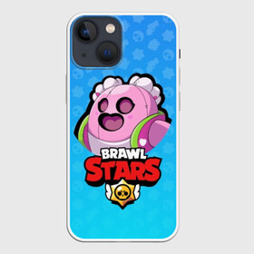 Чехол для iPhone 13 mini с принтом Sakura Spike   BRAWL STARS ,  |  | Тематика изображения на принте: brawl | bull | colt | crow | el primo | game | games | leon | moba | online | penny | poco | sakura | shelly | spike | star | stars | wanted | брав | бравл | браво | звезда | звезды | игра | игры | онлайн | старс