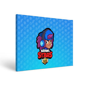 Холст прямоугольный с принтом Shelly - BRAWL STARS , 100% ПВХ |  | brawl | bull | colt | crow | el primo | game | games | leon | moba | online | penny | poco | shelly | spike | star | stars | wanted | брав | бравл | браво | звезда | звезды | игра | игры | онлайн | старс