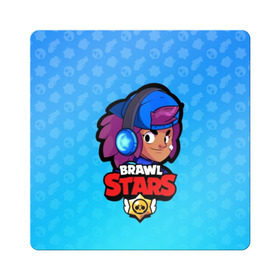 Магнит виниловый Квадрат с принтом Shelly - BRAWL STARS , полимерный материал с магнитным слоем | размер 9*9 см, закругленные углы | Тематика изображения на принте: brawl | bull | colt | crow | el primo | game | games | leon | moba | online | penny | poco | shelly | spike | star | stars | wanted | брав | бравл | браво | звезда | звезды | игра | игры | онлайн | старс