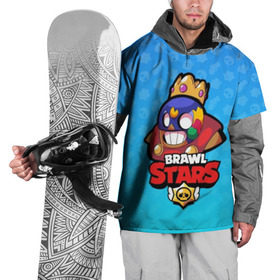 Накидка на куртку 3D с принтом El Primo - BRAWL STARS , 100% полиэстер |  | brawl | bull | colt | crow | el primo | game | games | leon | moba | online | penny | poco | shelly | spike | star | stars | wanted | брав | бравл | браво | звезда | звезды | игра | игры | лого | моба | онлайн | старс