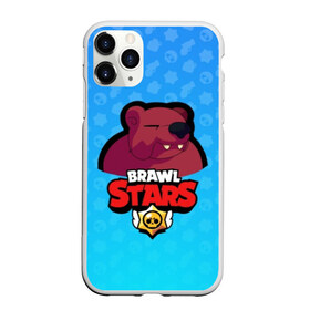 Чехол для iPhone 11 Pro Max матовый с принтом Bear - BRAWL STARS , Силикон |  | bear | brawl | bull | colt | crow | el primo | game | games | leon | moba | online | penny | poco | shelly | spike | star | stars | wanted | брав | бравл | браво | звезда | звезды | игра | игры | моба | онлайн | старс