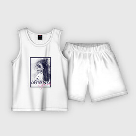 Детская пижама с шортами хлопок с принтом Ariana Grande ,  |  | ariana | ariana grande | ариана гранде