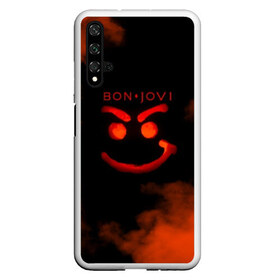 Чехол для Honor 20 с принтом Bon Jovi , Силикон | Область печати: задняя сторона чехла, без боковых панелей | Тематика изображения на принте: bon jovi | альбом | арена | бон | бон джови | глэм | группа | джови | джон | метал | музыка | надпись | песни | поп | попрок | рок | рокер | смайл | солист | софт | стена | хард | хеви | хевиметал