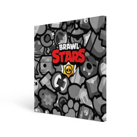 Холст квадратный с принтом BRAWL STARS , 100% ПВХ |  | brawl | bull | colt | crow | el primo | game | games | leon | moba | online | penny | poco | shelly | spike | star | stars | wanted | брав | бравл | браво | звезда | звезды | игра | игры | лого | моба | онлайн | старс