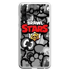 Чехол для Honor P30 с принтом BRAWL STARS , Силикон | Область печати: задняя сторона чехла, без боковых панелей | brawl | bull | colt | crow | el primo | game | games | leon | moba | online | penny | poco | shelly | spike | star | stars | wanted | брав | бравл | браво | звезда | звезды | игра | игры | лого | моба | онлайн | старс