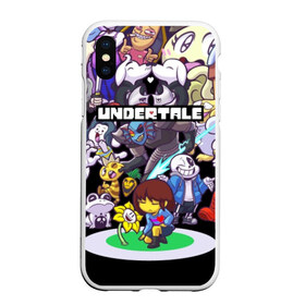 Чехол для iPhone XS Max матовый с принтом UNDERTALE , Силикон | Область печати: задняя сторона чехла, без боковых панелей | annoying | asriel | chara | dog | frisk | game | games | papyrus | sans | tale | under | undertale | азриэль | андертейл | игра | игры | надоедливая | надоедливые | папирус | санс | собака | собаки | фриск | чара