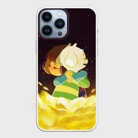 Чехол для iPhone 13 Pro Max с принтом Фриск и Азриэль   UNDERTALE ,  |  | annoying | asriel | chara | dog | frisk | game | games | papyrus | sans | tale | under | undertale | азриэль | андертейл | игра | игры | надоедливая | надоедливые | папирус | санс | собака | собаки | фриск | чара