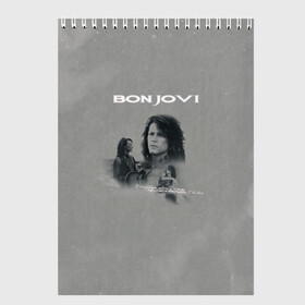 Скетчбук с принтом Bon Jovi , 100% бумага
 | 48 листов, плотность листов — 100 г/м2, плотность картонной обложки — 250 г/м2. Листы скреплены сверху удобной пружинной спиралью | bon jovi | альбом | арена | бон | бон джови | глэм | группа | джови | джон | метал | музыка | надпись | песни | поп | попрок | рок | рокер | смайл | солист | софт | стена | хард | хеви | хевиметал