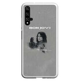 Чехол для Honor 20 с принтом Bon Jovi , Силикон | Область печати: задняя сторона чехла, без боковых панелей | bon jovi | альбом | арена | бон | бон джови | глэм | группа | джови | джон | метал | музыка | надпись | песни | поп | попрок | рок | рокер | смайл | солист | софт | стена | хард | хеви | хевиметал