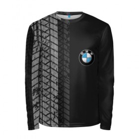 Мужской лонгслив 3D с принтом BMW , 100% полиэстер | длинные рукава, круглый вырез горловины, полуприлегающий силуэт | bmw | авто | автомобиль | бмв | лого | логотип | машина | надпись | текстура