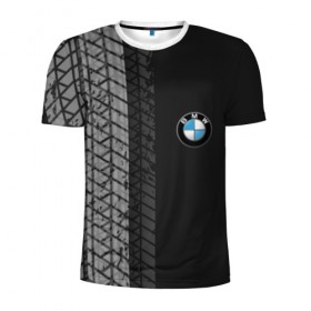Мужская футболка 3D спортивная с принтом BMW , 100% полиэстер с улучшенными характеристиками | приталенный силуэт, круглая горловина, широкие плечи, сужается к линии бедра | bmw | авто | автомобиль | бмв | лого | логотип | машина | надпись | текстура