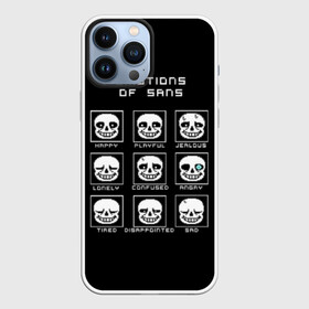 Чехол для iPhone 13 Pro Max с принтом Emotions of sans ,  |  | alphys | animation | asriel | comic dub | comic dubs | deltarune | gaming | toriel | undertale | андертеил | история | подземная | фриск | чай тв | чара