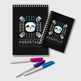 Блокнот с принтом Undertale , 100% бумага | 48 листов, плотность листов — 60 г/м2, плотность картонной обложки — 250 г/м2. Листы скреплены удобной пружинной спиралью. Цвет линий — светло-серый
 | Тематика изображения на принте: alphys | animation | asriel | comic dub | comic dubs | deltarune | gaming | toriel | undertale | андертеил | история | подземная | фриск | чай тв | чара