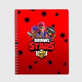 Тетрадь с принтом BRAWL STARS - COLT , 100% бумага | 48 листов, плотность листов — 60 г/м2, плотность картонной обложки — 250 г/м2. Листы скреплены сбоку удобной пружинной спиралью. Уголки страниц и обложки скругленные. Цвет линий — светло-серый
 | android | brawl stars | bull | colt | games | mobile game | stars | берли | бо | брок | ворон | джесси | динамайк | дэррил | игры | кольт | леон | мобильные игры | мортис | нита | пайпер | пенни | поко | пэм | рикошет | спайк | тара | фрэн