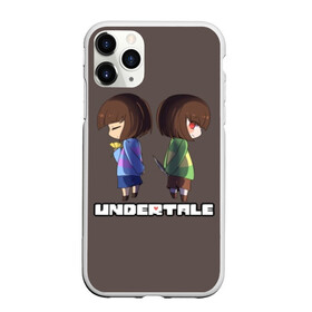 Чехол для iPhone 11 Pro матовый с принтом Undertale , Силикон |  | animation | chara | comic | dub | flowey | frisk | megalovania | papyrus | sans | undertale comic dub | андертейл | папирус | подземная | санс | сказка