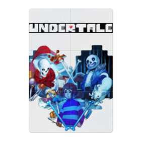 Магнитный плакат 2Х3 с принтом UNDERTALE , Полимерный материал с магнитным слоем | 6 деталей размером 9*9 см | frisk | game | good jokes | sans | undertale | андертал | андертейл | асгор | дримур | дримурр | игра | игры | кости | логотип | надпись | папирус | подземелье | санс | сердечко | сердце | стрим | ториэль | ужас | флауи | фриск