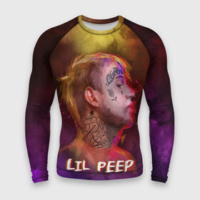 Мужской рашгард 3D с принтом Lil Peep ART ,  |  | 