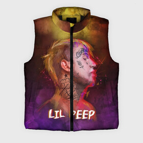 Мужской жилет утепленный 3D с принтом Lil Peep ART ,  |  | 