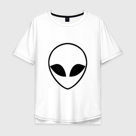 Мужская футболка хлопок Oversize с принтом Гуманоид , 100% хлопок | свободный крой, круглый ворот, “спинка” длиннее передней части | alien | aliens | earth | humanoid | planet | space | ufo | urfo | гуманоид | земля | земляне | инопланетяне | инопланетянин | космос | нло | планета | планеты | пришелец | пришельцы