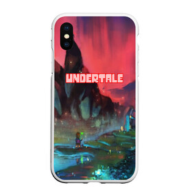 Чехол для iPhone XS Max матовый с принтом Undertale , Силикон | Область печати: задняя сторона чехла, без боковых панелей | game | undertale | азриэль дримурр | альфис | андайн | андертейл | асгор дримурр | добро | дьявол | зло | игра | игры | кости | меттатон | папирус | санс | стрела | ториэль | трезубец | фриск | чара | черный