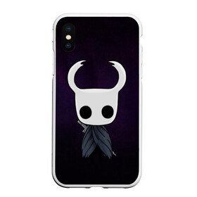 Чехол для iPhone XS Max матовый с принтом Hollow Knight , Силикон | Область печати: задняя сторона чехла, без боковых панелей | hollow knight | детская | для детей | игра | компьютерная игра | королевство | рыцарь | темный рыцарь | холлов кнайт | экшен