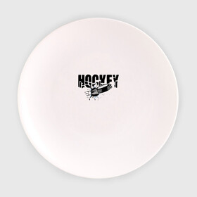 Тарелка 3D с принтом Hockey , фарфор | диаметр - 210 мм
диаметр для нанесения принта - 120 мм | бросок | вратарь | канада | клюшка | лед | надпись | нападающий | россия | спорт | удар | хоккеист | хоккей | шайба | я люблю хоккей