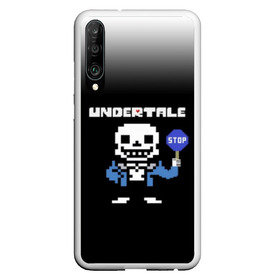 Чехол для Honor P30 с принтом Undertale STOP , Силикон | Область печати: задняя сторона чехла, без боковых панелей | 3d | pixel | sans | stop | undertale | абстракция | алфавит | андертейл | буквы | геометрия | знак | игра | надпись | пиксель | пикселя | подземная история | текстура