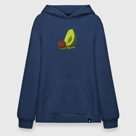 Худи SuperOversize хлопок с принтом Avocado R.I.P. , 70% хлопок, 30% полиэстер, мягкий начес внутри | карман-кенгуру, эластичная резинка на манжетах и по нижней кромке, двухслойный капюшон
 | авокадо | арт | веган | вегетарианец | вкусняшка | еда | жиры | зеленый | зож | косточка | милый | овощи | пп | фрукты | юмор